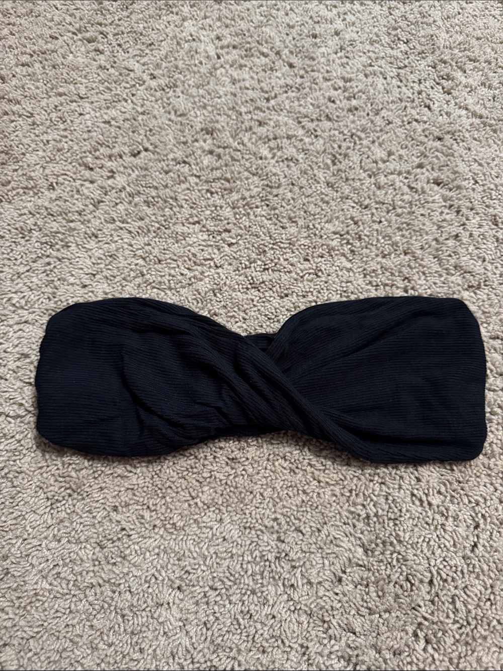 Free People - Black Twist Bandeau Top